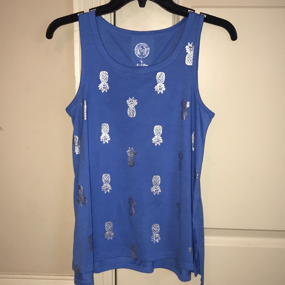 GIRLS/KID Pineapple tank top